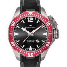 Thumbnail von Hamilton Khaki Navy Frogman H77805335 - Khaki Navy Automatic Black Dial Titanium Men's Watch </h1>