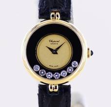 Thumbnail von Chopard Happy Diamonds Handwind 7 Diamonds Klassiker 18K Gelbgold Lady Luxus </h1>