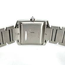 Thumbnail von Cartier Tank Française Automatic 28mm Steel ~3.5TCW DIAMOND Watch </h1>