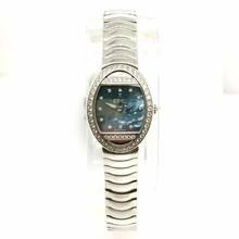 Thumbnail von Ebel SATYA Quartz 22mm 18K White Gold Watch FACTORY Diamonds </h1>