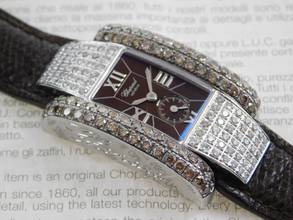 Thumbnail von Chopard La Strada Damenuhr mit original Brillantbesatz im Sammler Full Set </h1>