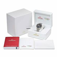 Thumbnail von Omega 321.30.44.52.01.002 - Seamaster Automatic Black Dial Stainless Steel Men's Watch </h1>