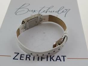 Thumbnail von Audemars Piguet 18 Karat Weißgold Charleston Damenuhr mit original Diamantbesatz und Onyx Blatt Rarität </h1>