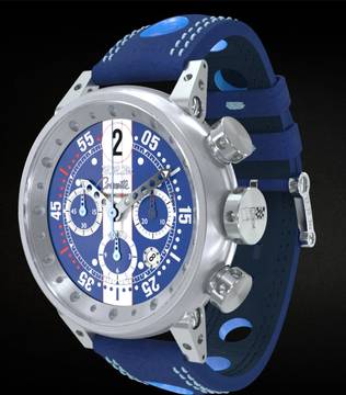  B.R.M R6-46-Corvette Chronograph 