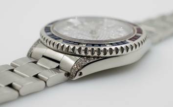 Thumbnail von Rolex GMT-Master II 16700 diamond dial watch only.