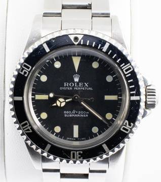  Rolex Submariner (No Date) 5513 Non-serif dial. Full set 
