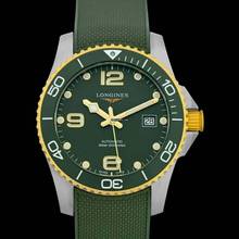 Thumbnail von Longines HydroConquest L37813069 - HydroConquest Automatic Green Dial Stainless Steel Men's Watch </h1>