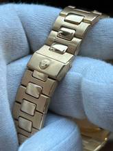 Thumbnail von Patek Philippe Nautilus 3700/1 Nautilus Jumbo Gelbgold Tritium Zifferblatt Box + Stammbuchauszug