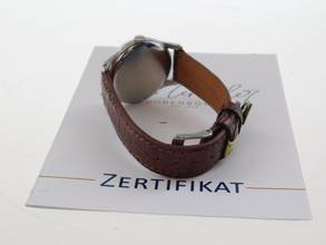 Thumbnail von Omega Triple Date Moon Stahl Herrenuhr Handaufzug mit neuem Krokoband RAR C 27DLPC </h1>