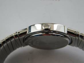 Thumbnail von Bulgari Bulgari Tubogas Lady mit Diamanten Saphirglas Edelstahl Damenuhr mit Stahlband 26 mm </h1>