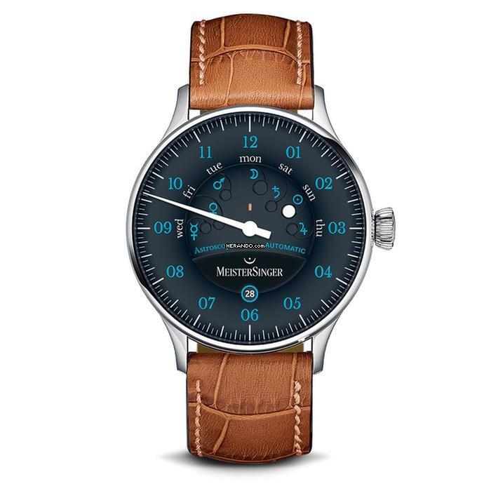  Meistersinger Astroscope Herrenuhr Automatik AS902B 