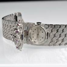 Thumbnail von SARCAR GENEVE Lady Jewel watch white gold 18KT with real rubies and diamond's Full Set </h1>