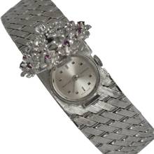 Thumbnail von SARCAR GENEVE Lady Jewel watch white gold 18KT with real rubies and diamond's Full Set </h1>