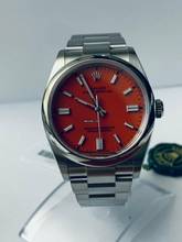 Thumbnail von Rolex Oyster Perpetual 36 LAVA ORANGE / CORAL RED - 12/2021