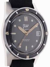 Thumbnail von Voit AMF Gents automatic Divers Wristwatch Super – Waterproof SDW-2 Skin Diving Watch also called Date-C-Matic </h1>