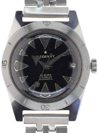  Radiant Gents Automatic Divers Wristwatch 25 Jewels Incabloc </h1> 