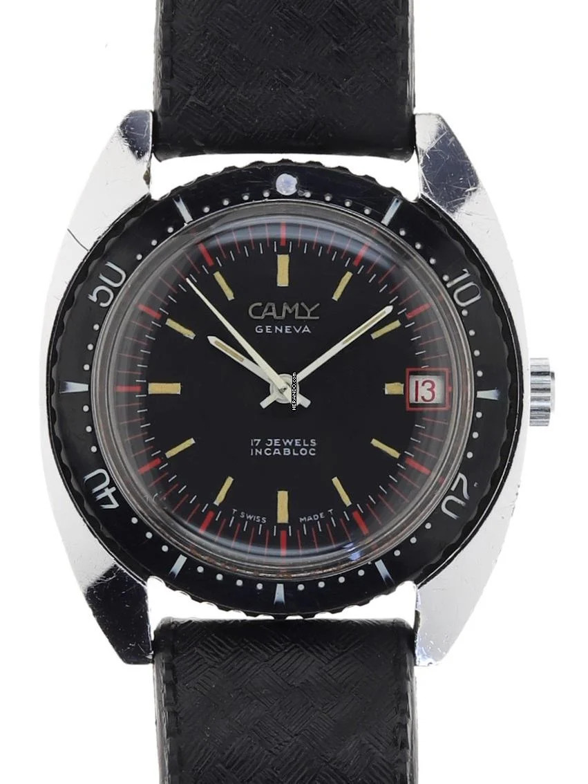 Camy Gents manual wind divers wristwatch 17 Jewels Incabloc </h1>