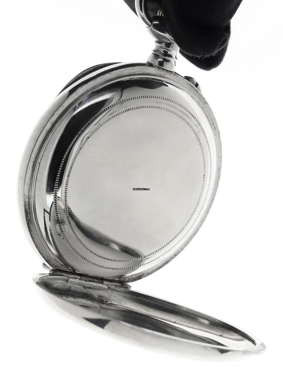 Thumbnail von Swiss Mans open face Chronograph Pocketwatch Deposé </h1>