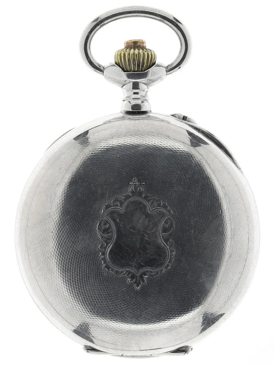 Thumbnail von Swiss Mans open face Chronograph Pocketwatch Deposé </h1>