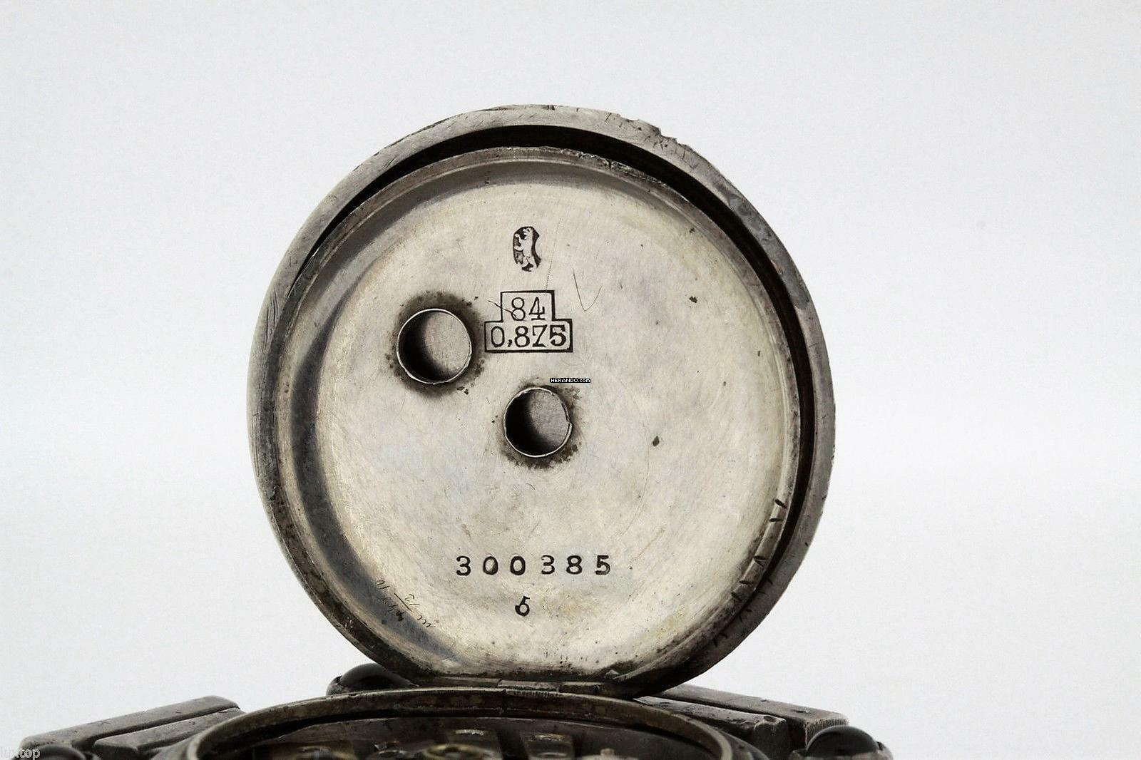 Thumbnail von Quartier-Girard Freemasons Huguenot Cross Key Wind Pocket Watch