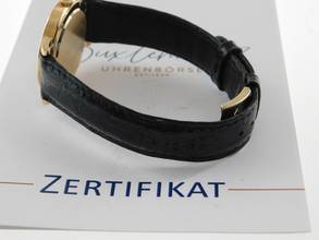 Thumbnail von Corum Romvlvs 18 Karat Gelbgold Romulus Automatik Herrenuhr 35 mm im Best Zustand mit Box und Zubehör </h1>