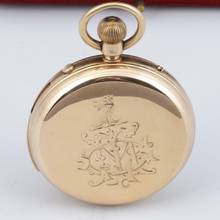 Thumbnail von Nicole Nielsen - Hergestellt für Howell James & Co London Schleppzeiger Chronograph Minuten Repetition 1884 Chronometer Guillaume Unruhe 18k gold </h1>