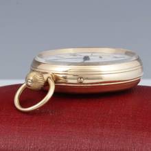 Thumbnail von Nicole Nielsen - Hergestellt für Howell James & Co London Schleppzeiger Chronograph Minuten Repetition 1884 Chronometer Guillaume Unruhe 18k gold </h1>