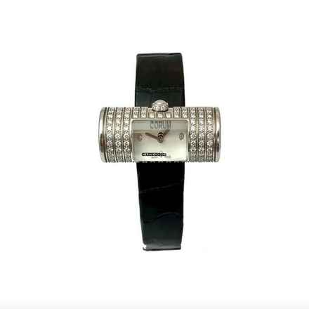  Corum High Jewellery GOLDEN TUBE Weißgold Damenuhr 30 pieces </h1> 