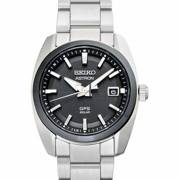  Seiko Astron SBXD005 - Astron Eco-Drive Black Dial Stainless Steel Men's Watch </h1> 