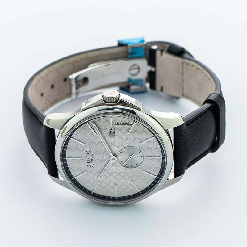 Thumbnail von Gucci G-Timeless YA126313 - G-Timeless Automatic Silver Dial Stainless Steel Men's Watch </h1>