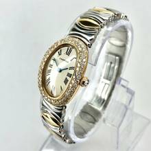 Thumbnail von Cartier Baignoire 18K Gold & Steel 1.7TCW Diamond Watch </h1>