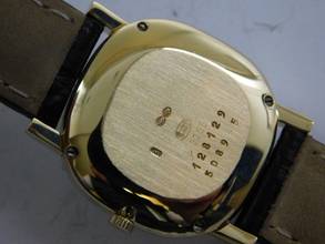 Thumbnail von Chopard Happy Diamonds 18 Karat Gelbgold mit 10 Diamanten. Handaufzug im Top Zustand </h1>