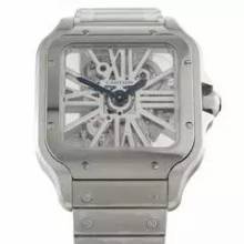 Thumbnail von Cartier Santos De Cartier Skeleton Ref.WHSA0015 unworn </h1>
