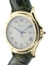 Thumbnail von Cartier Cougar Gents Quartz Wristwatch Panthère Cougar 001140 </h1>