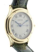 Thumbnail von Cartier Cougar Gents Quartz Wristwatch Panthère Cougar 001140 </h1>