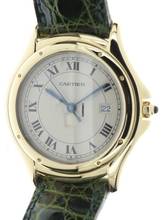 Thumbnail von Cartier Cougar Gents Quartz Wristwatch Panthère Cougar 001140 </h1>