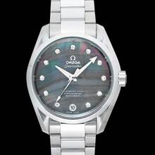 Thumbnail von Omega Seamaster Aqua Terra 231.10.39.21.57.001 - Seamaster Automatic Mother of pearl Dial Stainless Steel Ladies Watc </h1>