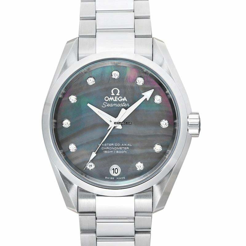  Omega Seamaster Aqua Terra 231.10.39.21.57.001 - Seamaster Automatic Mother of pearl Dial Stainless Steel Ladies Watc </h1> 