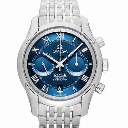  Omega De Ville Co-Axial 431.10.42.51.03.001 - De Ville Automatic Blue Dial Stainless Steel Men's Watch </h1> 