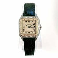 Thumbnail von Cartier Panthère 27mm Quartz 2 Tone 1.4TCW DIAMOND Watch </h1>