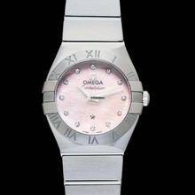 Thumbnail von Omega Constellation Quartz 123.10.24.60.57.002 - Constellation Quartz Pink Dial Stainless Steel Ladies Watch </h1>
