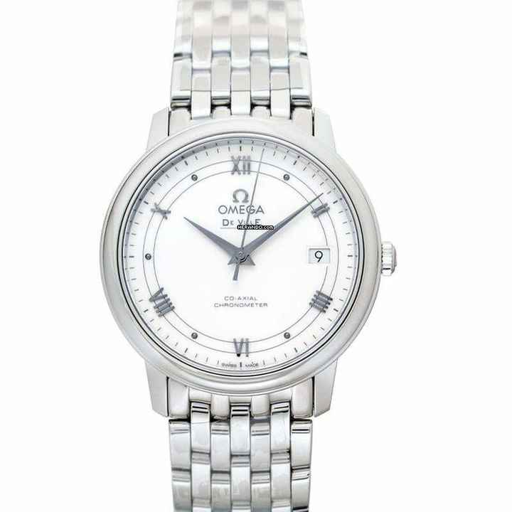  Omega De Ville Prestige 424.10.37.20.04.001 - De Ville Automatic White Dial Stainless Steel Unisex Watch </h1> 