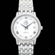 Thumbnail von Omega De Ville Prestige 424.10.37.20.04.001 - De Ville Automatic White Dial Stainless Steel Unisex Watch </h1>