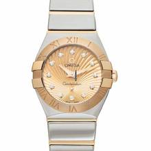 Thumbnail von Omega Constellation Quartz 123.20.24.60.58.002 - Constellation Quartz Champagne Dial Stainless Steel Ladies Watch </h1>