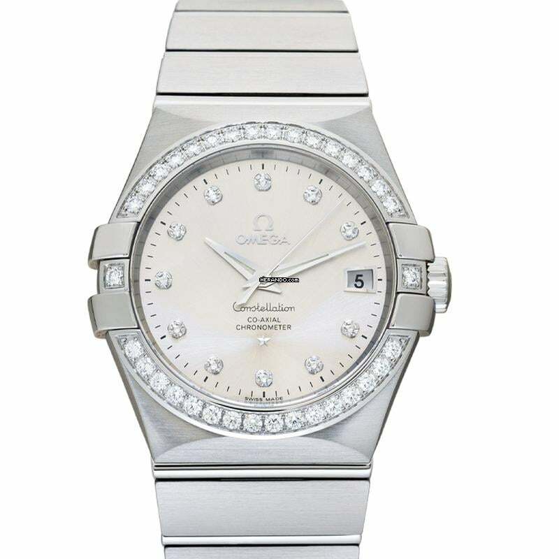 Omega Constellation Ladies 123.15.35.20.52.001 - Constellation Automatic Silver Dial Stainless Steel Ladies Watch </h1>
