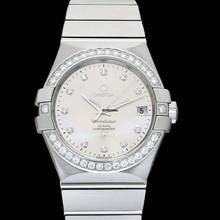 Thumbnail von Omega Constellation Ladies 123.15.35.20.52.001 - Constellation Automatic Silver Dial Stainless Steel Ladies Watch </h1>