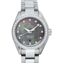 Thumbnail von Omega Seamaster Aqua Terra 231.15.34.20.57.001 - Seamaster Automatic Mother of pearl Dial Stainless Steel Ladies Watc </h1>