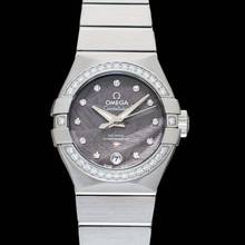 Thumbnail von Omega Constellation Ladies 123.15.27.20.56.001 - Constellation Automatic Grey Dial Stainless Steel Ladies Watch </h1>