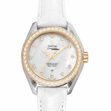 Thumbnail von Omega Seamaster Aqua Terra 231.28.34.20.55.004 - Seamaster Automatic Mother of pearl Dial Stainless Steel Ladies Watc </h1>