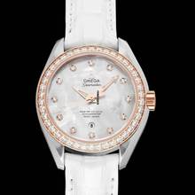 Thumbnail von Omega Seamaster Aqua Terra 231.28.34.20.55.003 - Seamaster Automatic Mother of pearl Dial Stainless Steel Ladies Watc </h1>